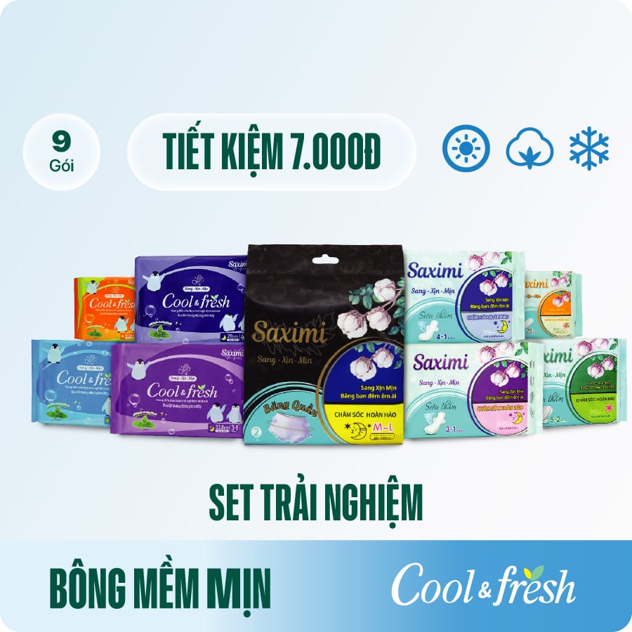 Băng vệ sinh Saximi