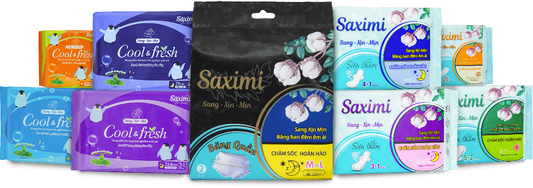 Băng vệ sinh Saximi